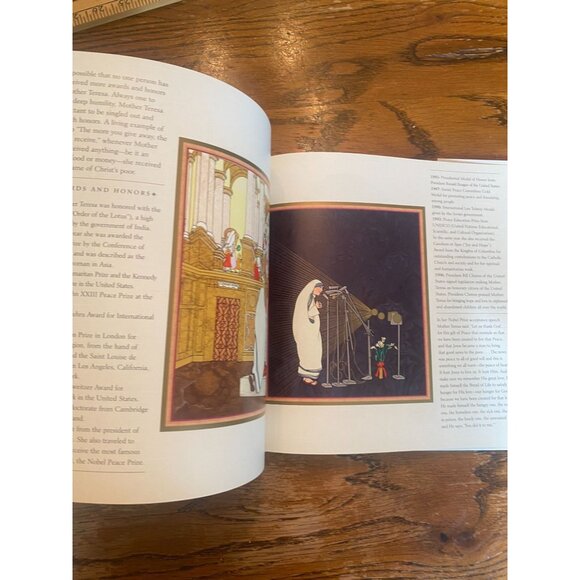 Mother Teresa Hardcover Book By Magnus MacFarlane-Barrow Illustrated Edition 199 - Picture 5 of 5